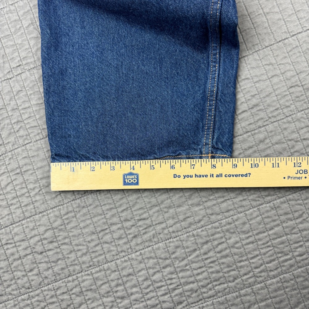 H&M Super Baggy Loose Fit Jeans Women 6 Blue Medium Wash Denim Wide Leg - Picture 12 of 13